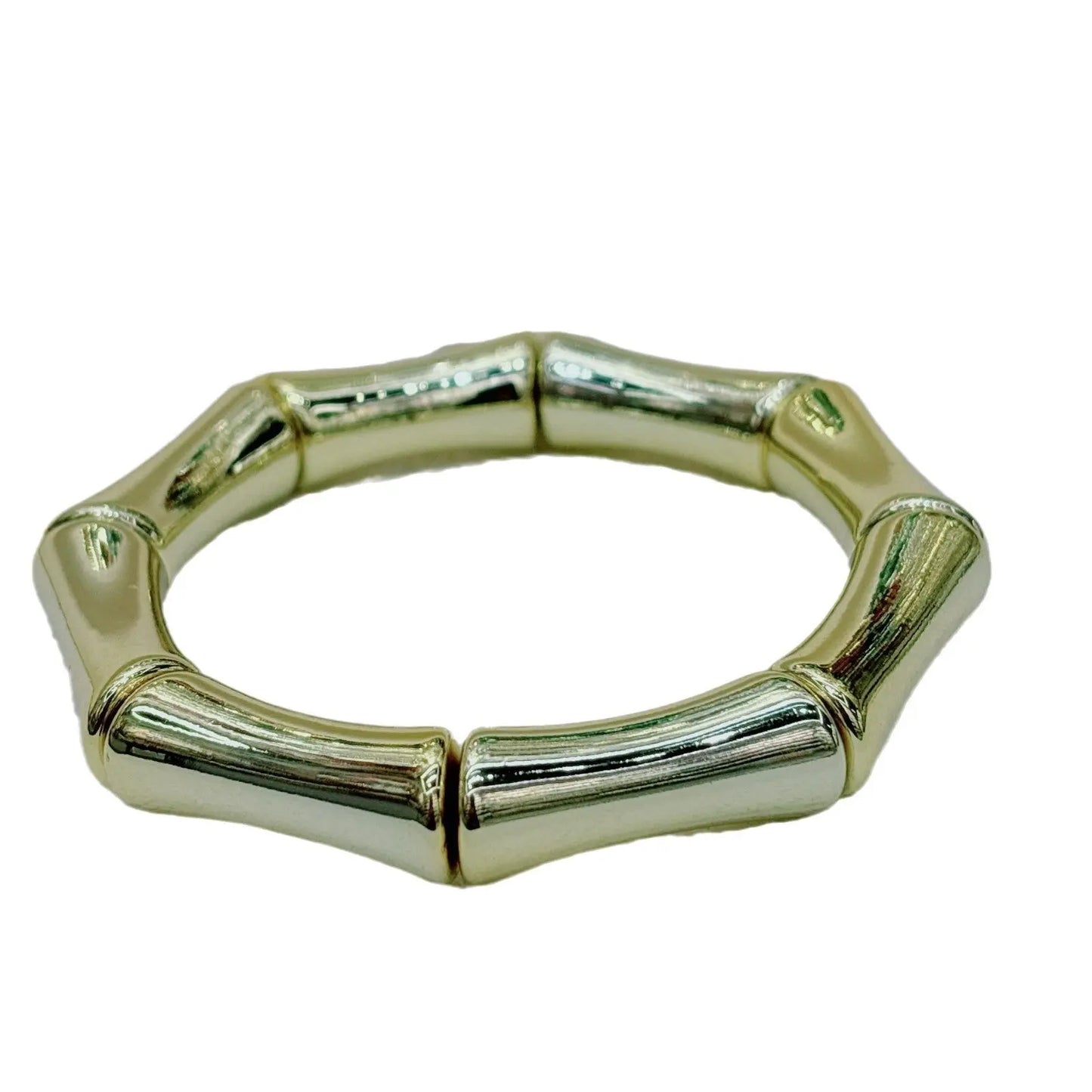 Bamboo Tube Beads Women's Fashion Colored Beads Acrylic Bracelet WOMEN'S CHOICE
