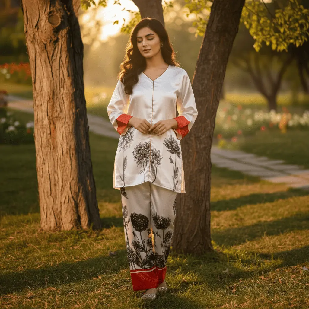 white kurti WOMEN'S CHOICE