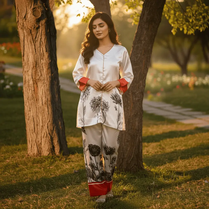 white kurti WOMEN'S CHOICE